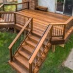 deck fence staining services