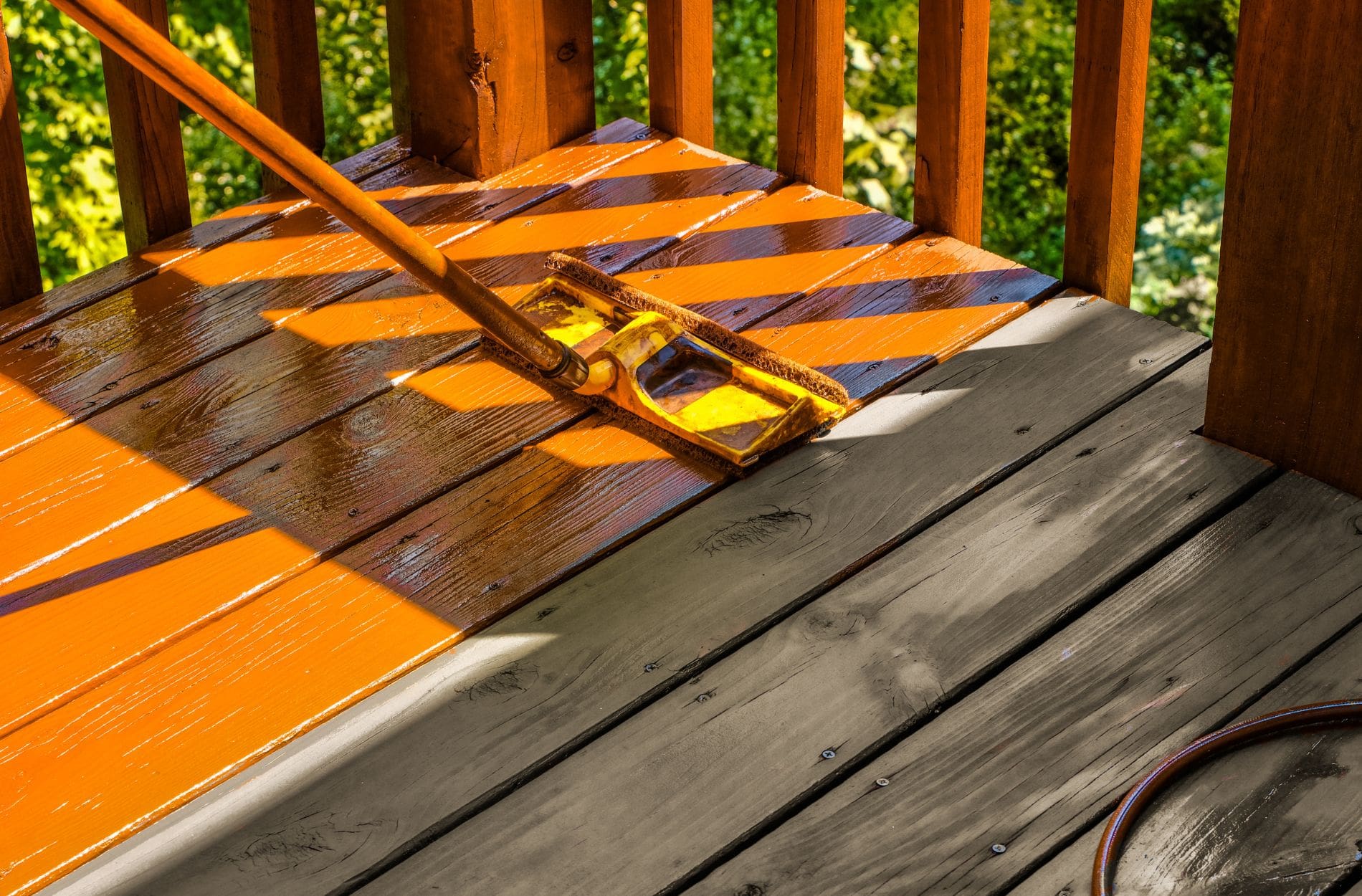 deck painting