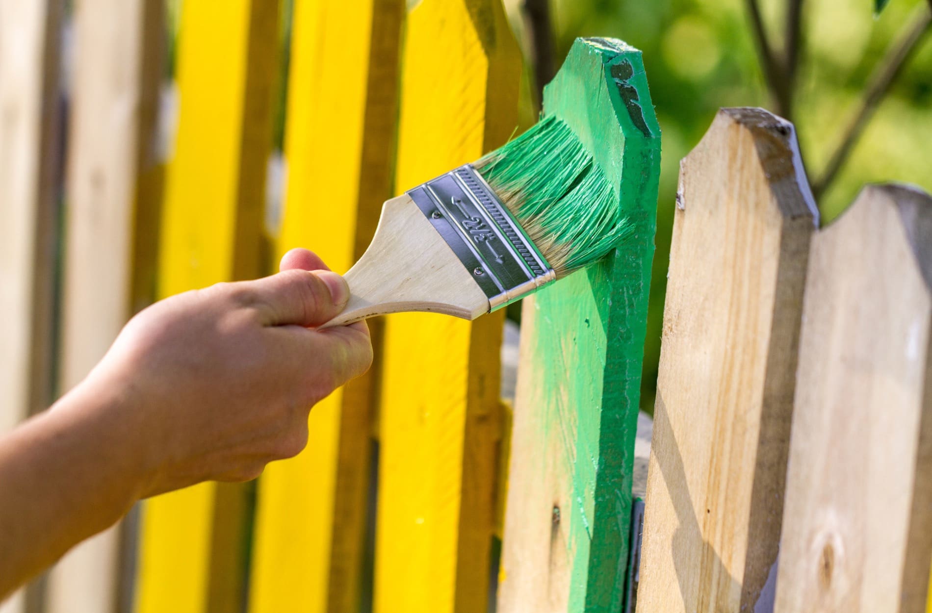 fence paint