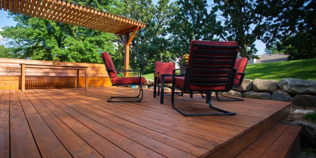 deck staining