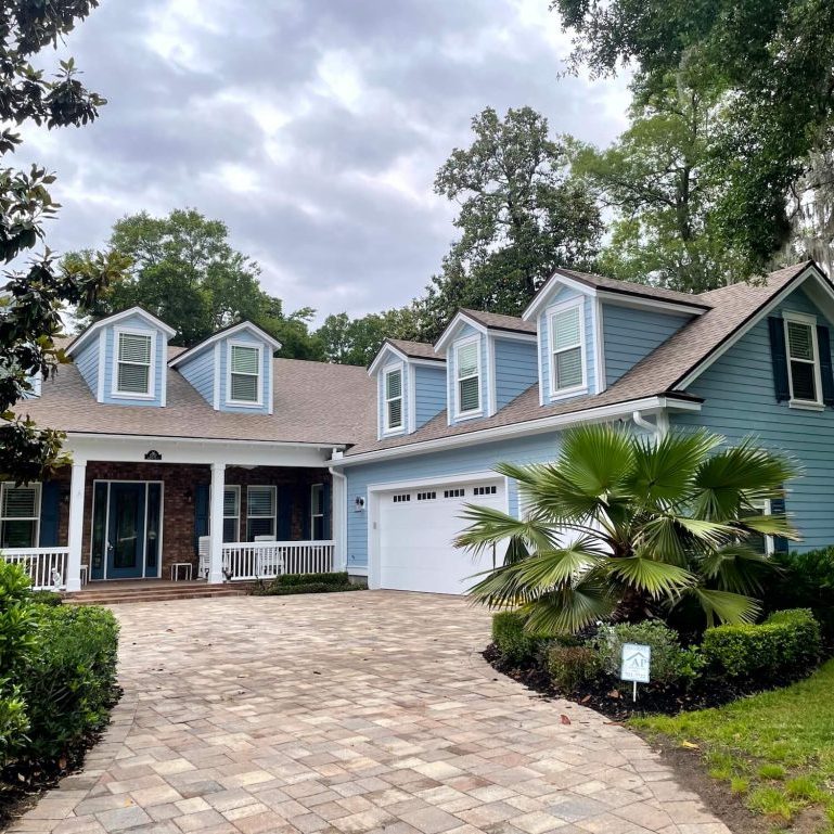 professionally installed siding on jacksonville fl home
